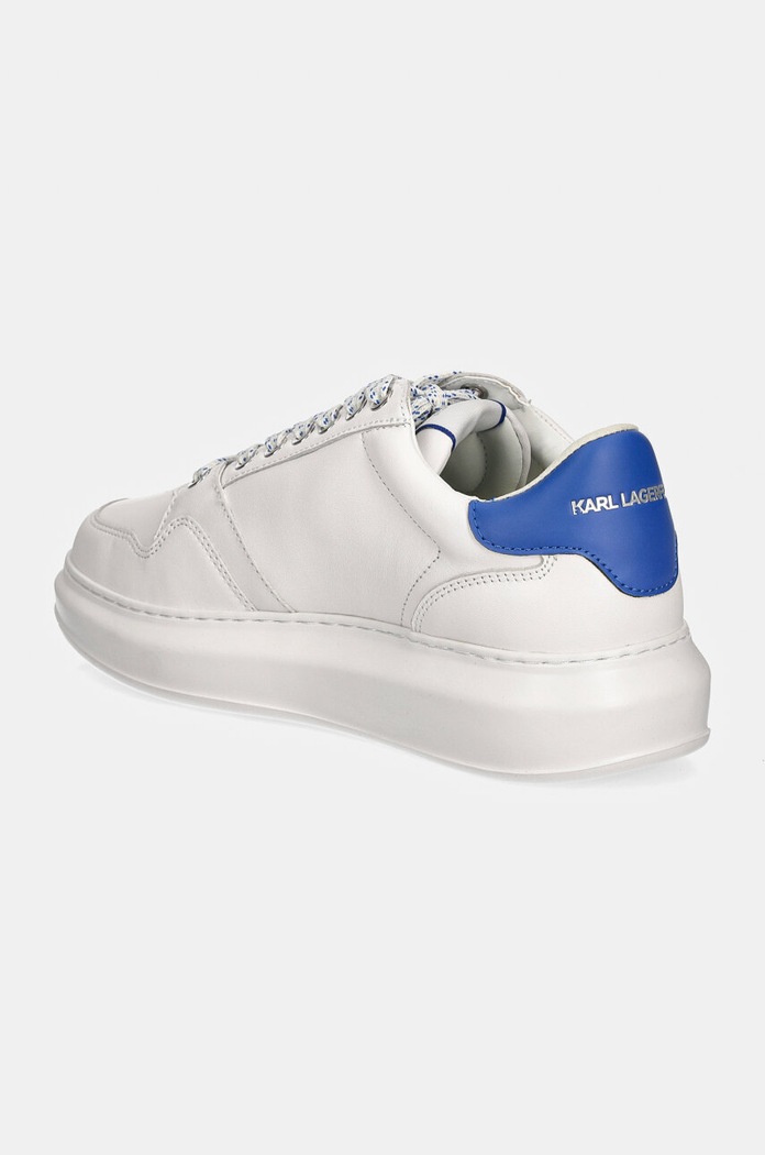 Obuwie Karl Lagerfeld sneakersy skórzane KAPRI MENS KL52537R.01B biały
