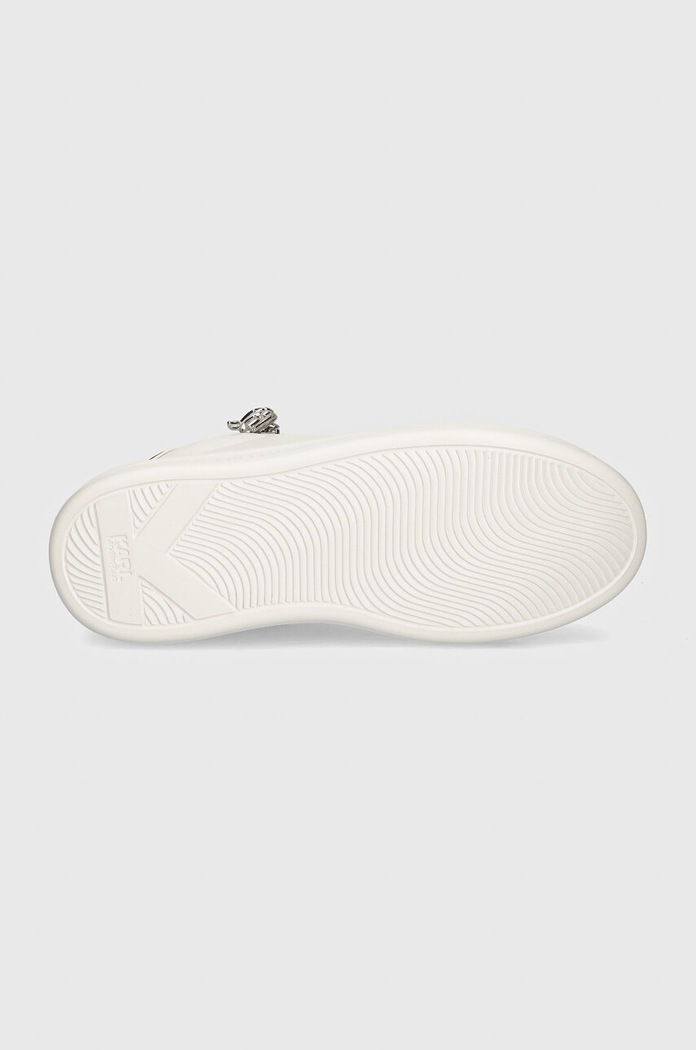 Kožené tenisky Karl Lagerfeld KAPRI MENS KL52564.011 bílá