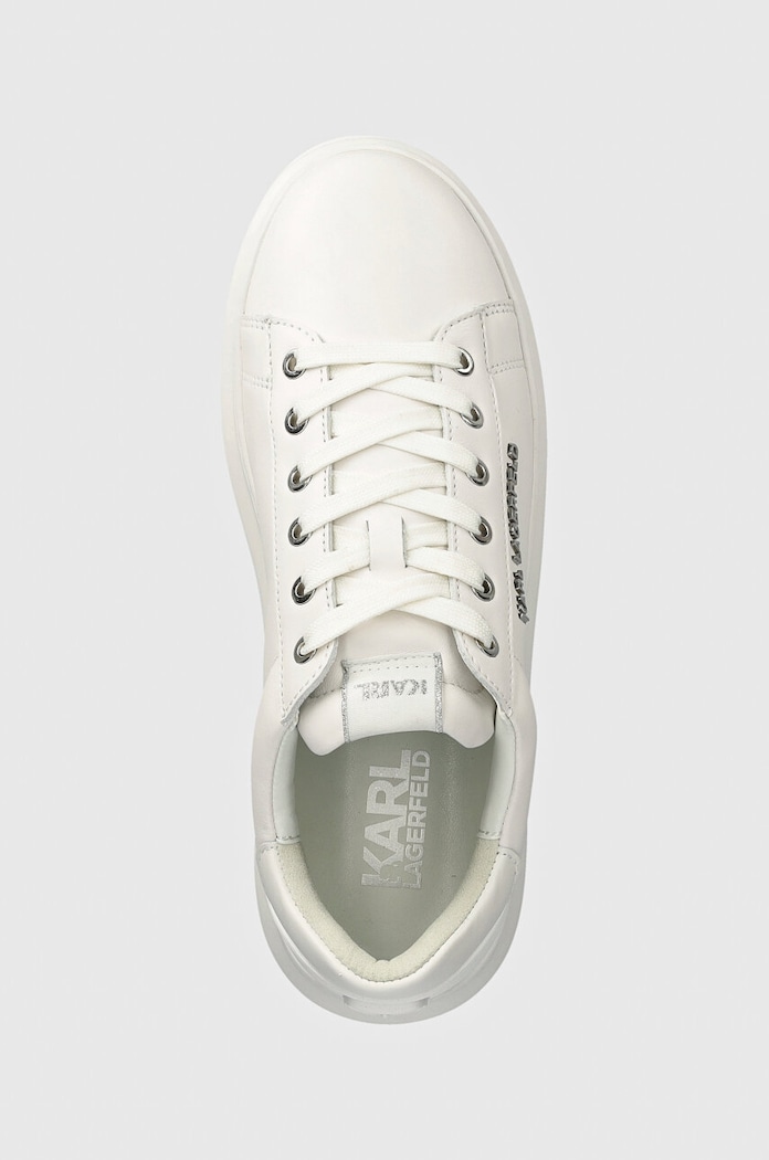 Karl Lagerfeld bőr sportcipő KAPRI MENS fehér KL52575N.01W