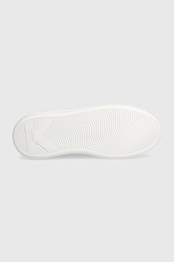 Karl Lagerfeld bőr sportcipő KAPRI MENS KL52575N.01W fehér