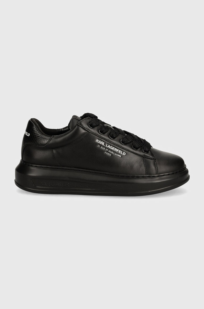 Δερμάτινα sneakers Karl Lagerfeld KAPRI MENS KL52584.00X μαύρο AW24