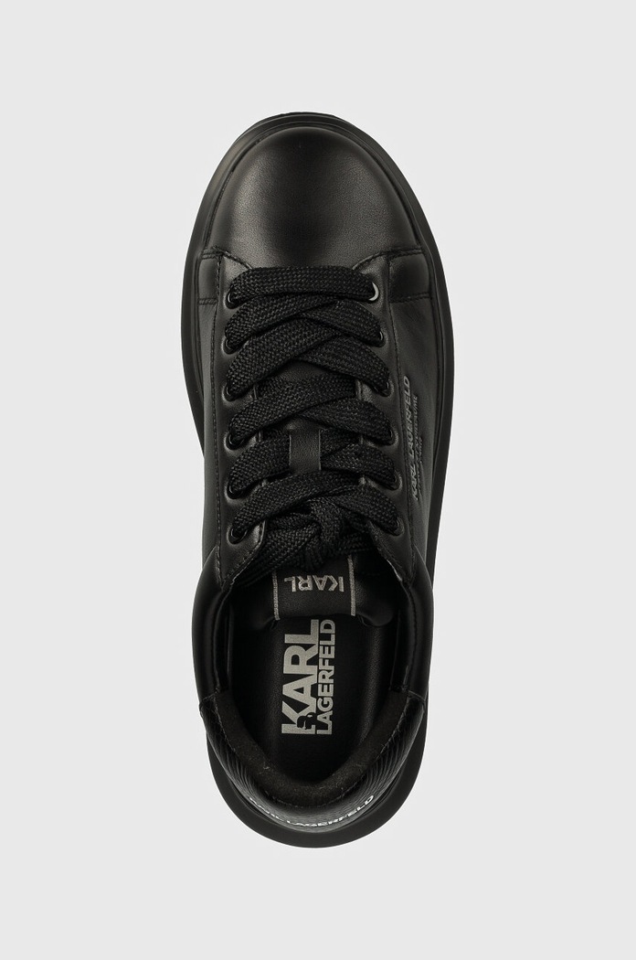 Δερμάτινα sneakers Karl Lagerfeld KAPRI MENS μαύρο KL52584.00X