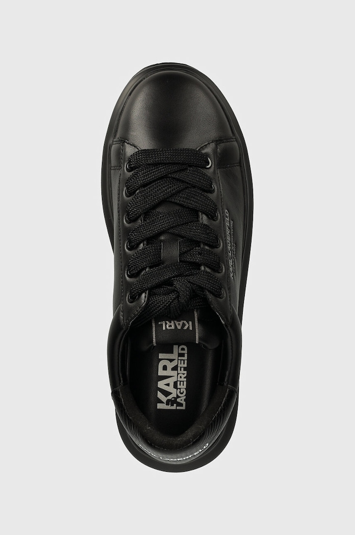 Karl Lagerfeld sneakers in pelle KAPRI MENS nero KL52584.00X