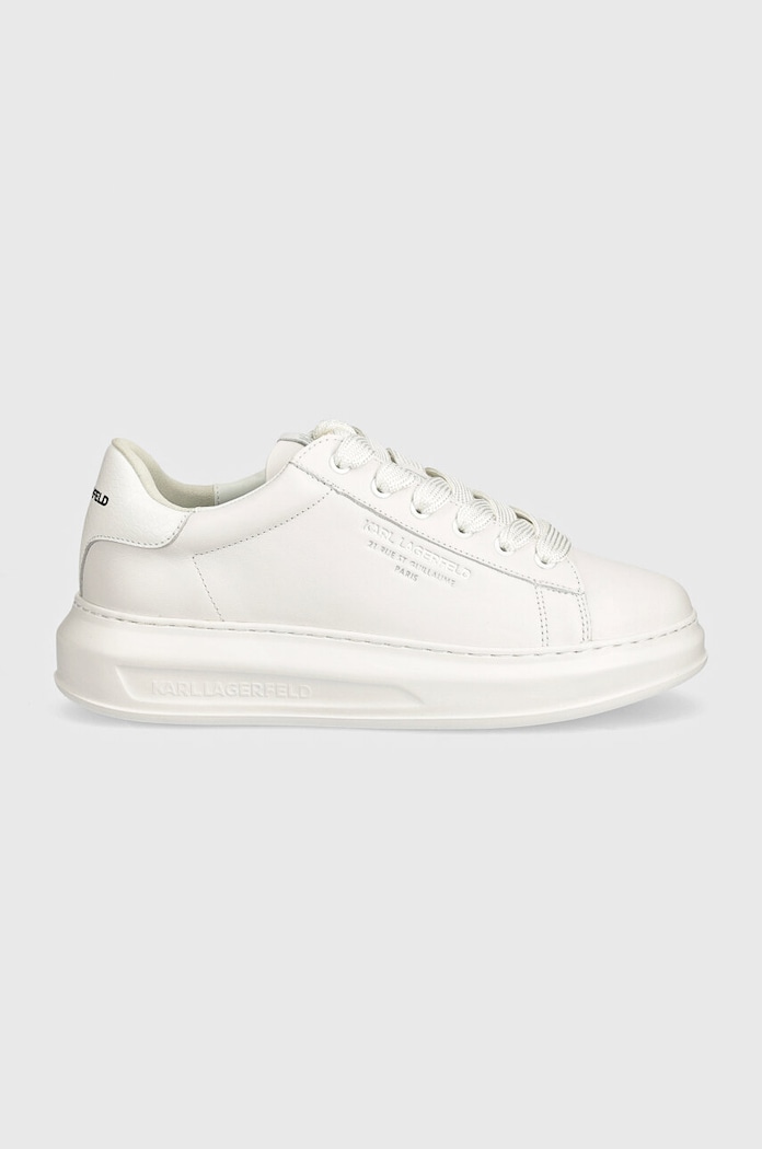 Kožené tenisky Karl Lagerfeld KAPRI MENS KL52584.011 biela AW24