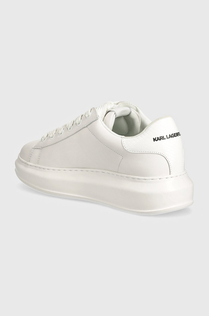 Obuv Kožené tenisky Karl Lagerfeld KAPRI MENS KL52584.011 biela