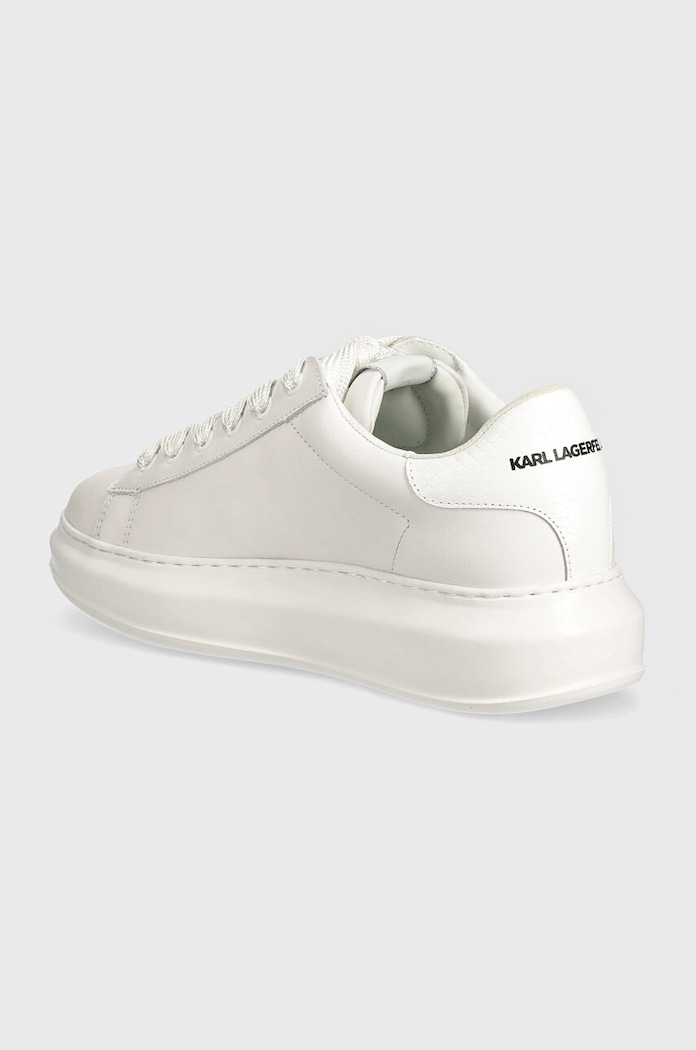 Obuv Kožené tenisky Karl Lagerfeld KAPRI MENS KL52584.011 biela