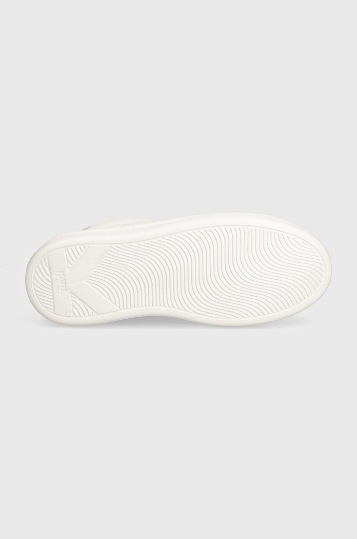 Kožené tenisky Karl Lagerfeld KAPRI MENS KL52584.011 biela