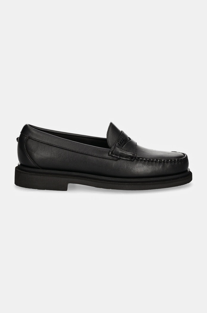 Karl Lagerfeld Mokasyny skórzane STEP KL12530S.000 czarny NC24