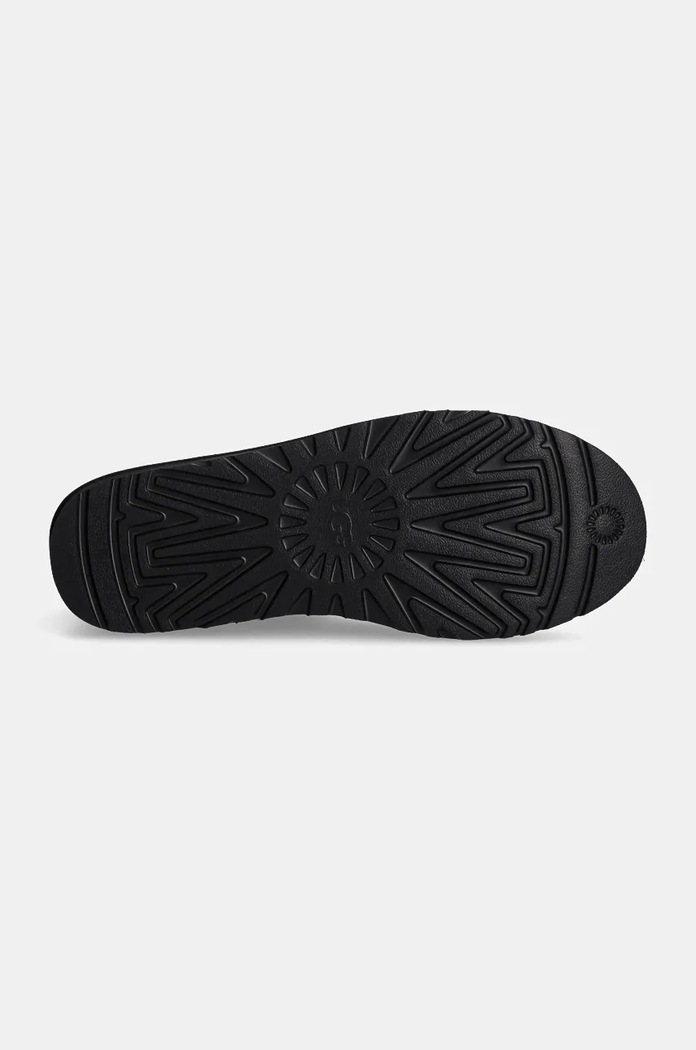 Δερμάτινες Μπότες UGG Classic Ultra Mini Lthr Regen 1158191.BLK μαύρο