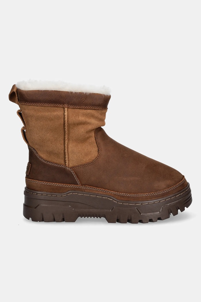 UGG suede snow boots Heritage Pull On Trailgazer 1158213.CHE brown AW24