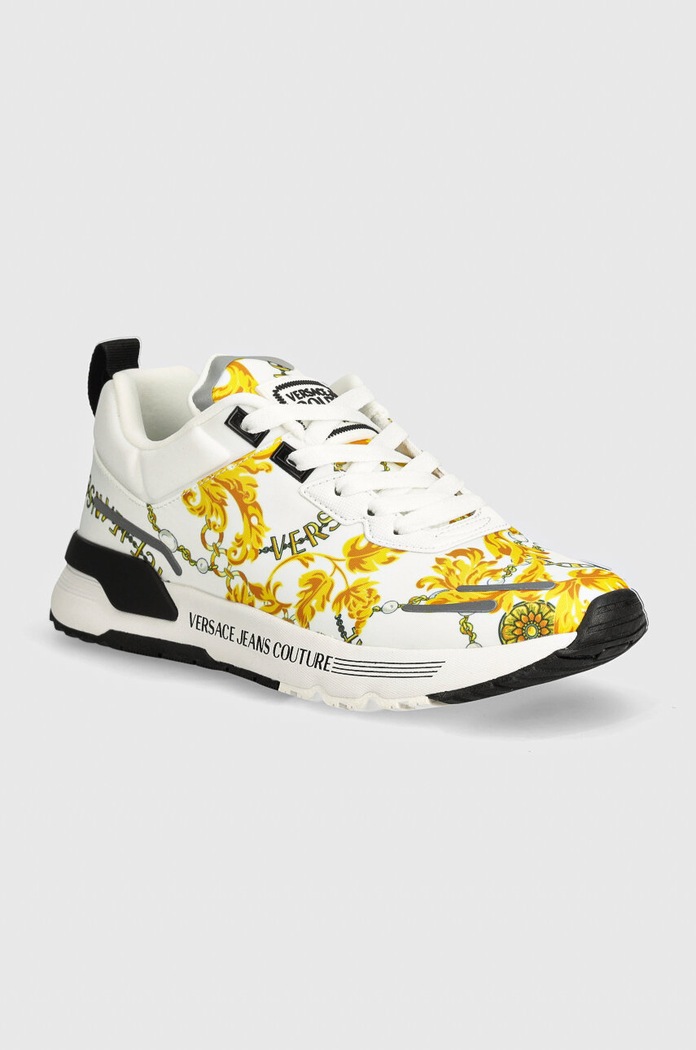 Versace Jeans Couture sneakers Dynamic tessile bianco 77YA3SA1.ZS654.G03