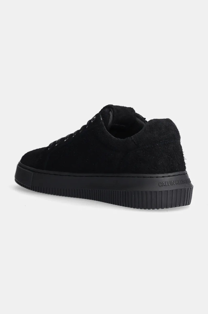 Obuwie Calvin Klein Jeans sneakersy zamszowe CHUNKY CUPSOLE LOW SUEDE YM0YM01121 czarny
