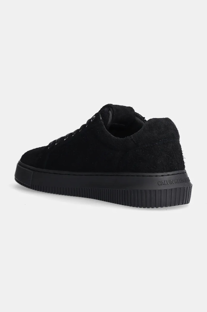 Obuwie Calvin Klein Jeans sneakersy zamszowe CHUNKY CUPSOLE LOW SUEDE YM0YM01121 czarny
