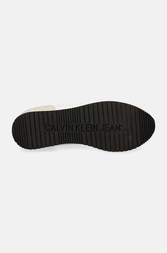 Tenisky Calvin Klein Jeans RETRO RUNNER ICONIC SNK YM0YM01119 biela