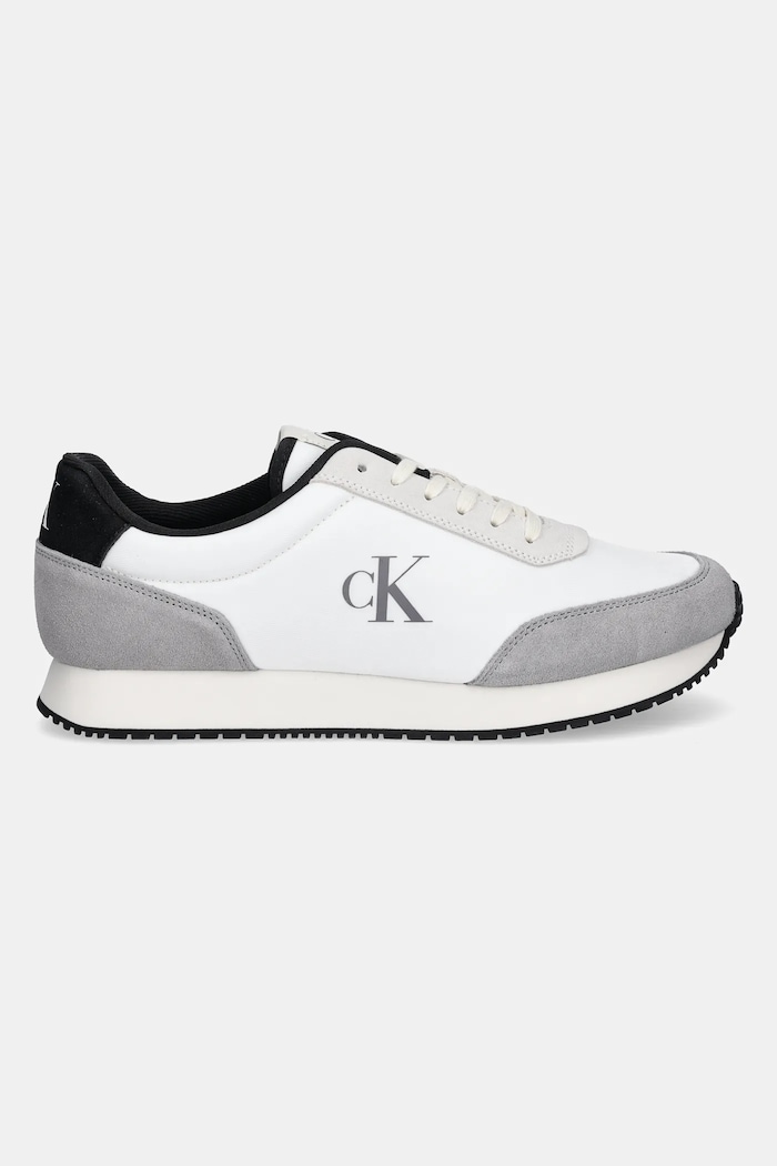 Tenisky Calvin Klein Jeans RETRO RUNNER ICONIC SNK YM0YM01119 sivá SS25