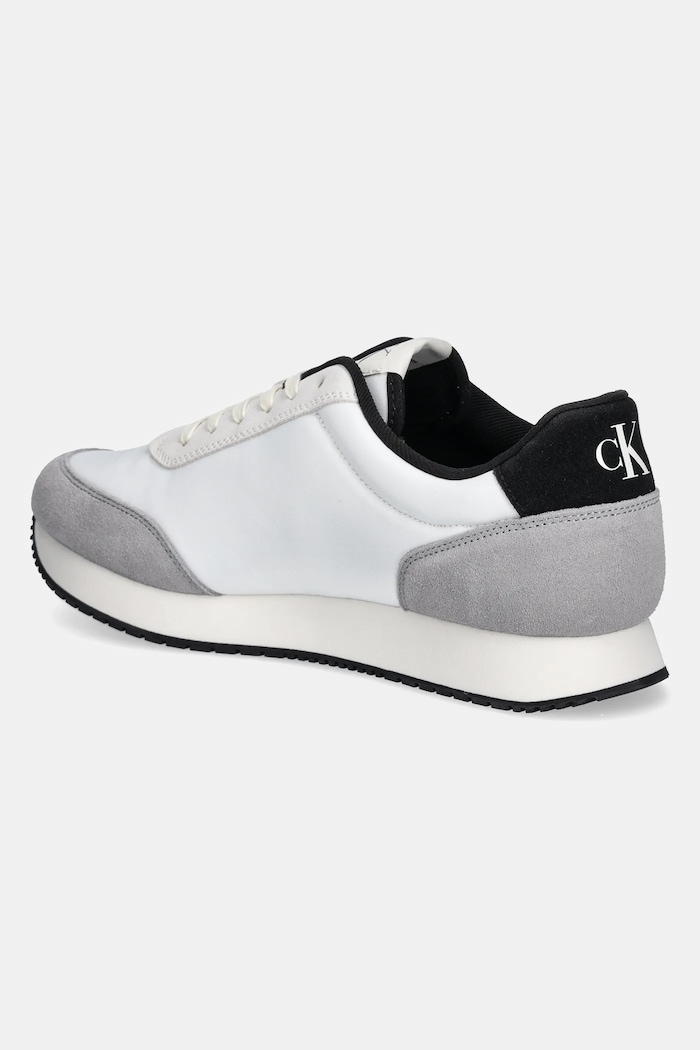 Obuv Tenisky Calvin Klein Jeans RETRO RUNNER ICONIC SNK YM0YM01119 sivá