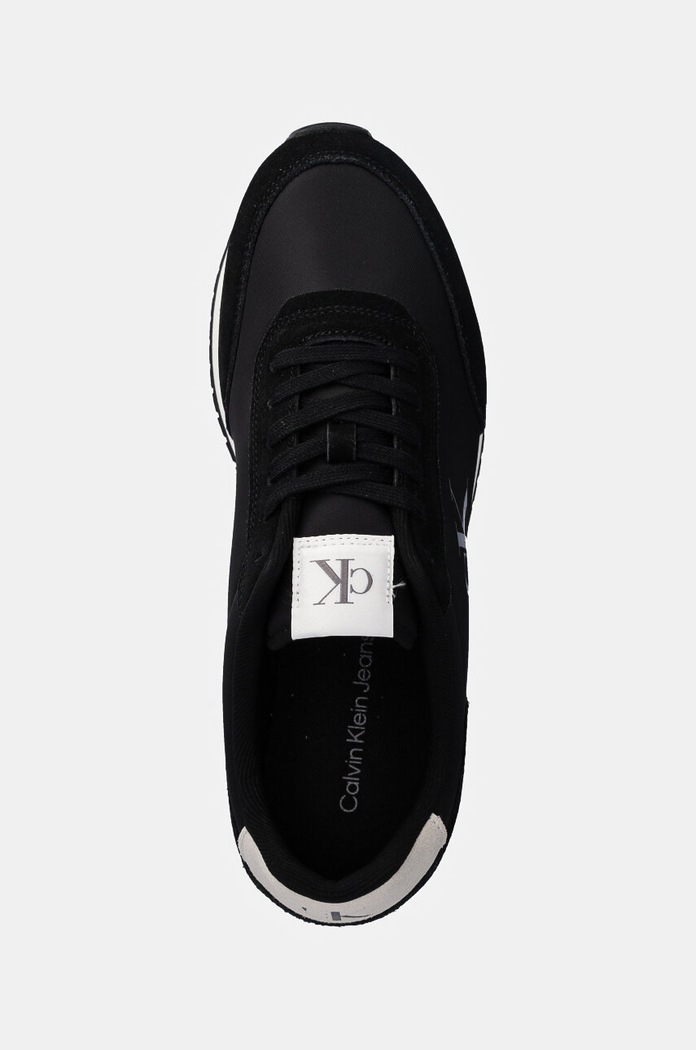 Tenisky Calvin Klein Jeans RETRO RUNNER ICONIC SNK čierna YM0YM01119