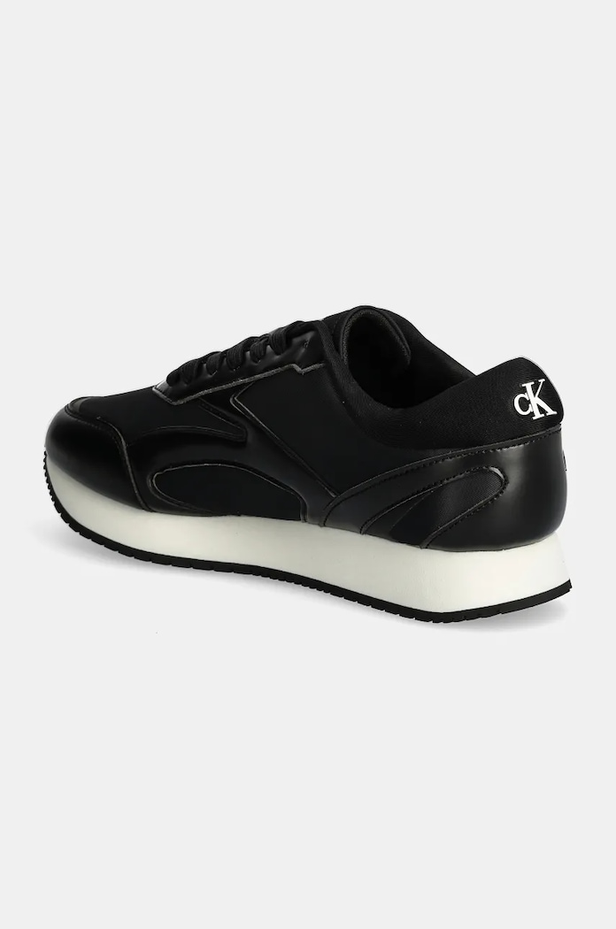 Παπούτσια Sneakers Calvin Klein Jeans RETRO RUNNER MULTILAYER YM0YM01117 μαύρο