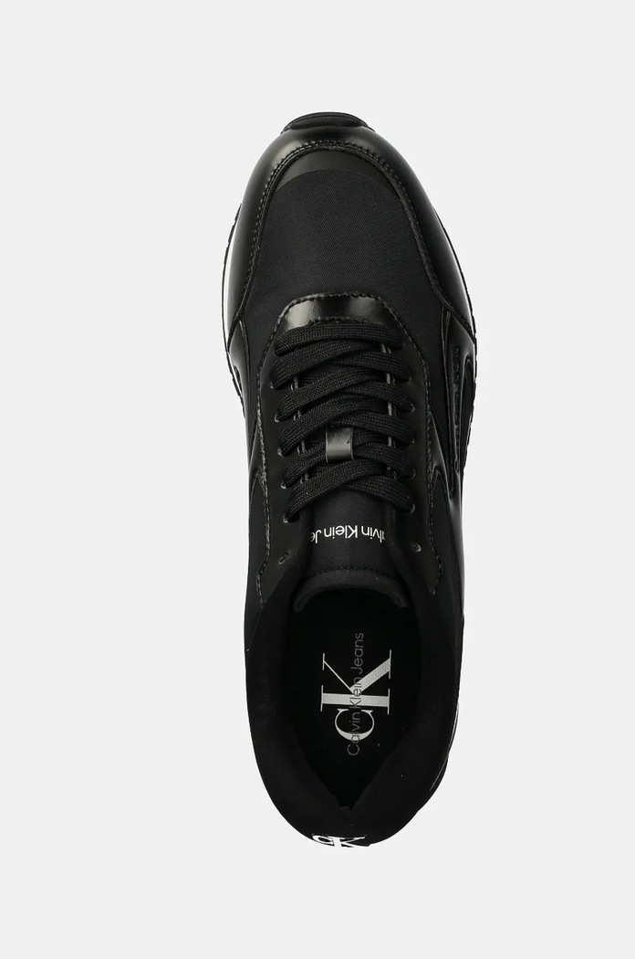 Sneakers Calvin Klein Jeans RETRO RUNNER MULTILAYER YM0YM01117 μαύρο