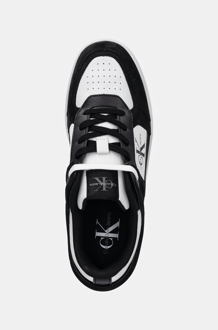 Calvin Klein Jeans sneakersy BASKET CUP LOW LACEUP AUTHENTIC czarny YM0YM01110
