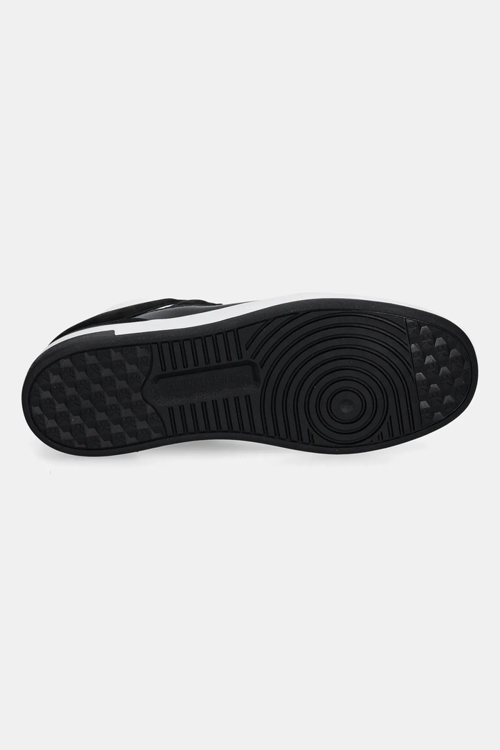 Sneakers boty Calvin Klein Jeans BASKET CUP MID LACEUP AUTHENTIC YM0YM01109 černá