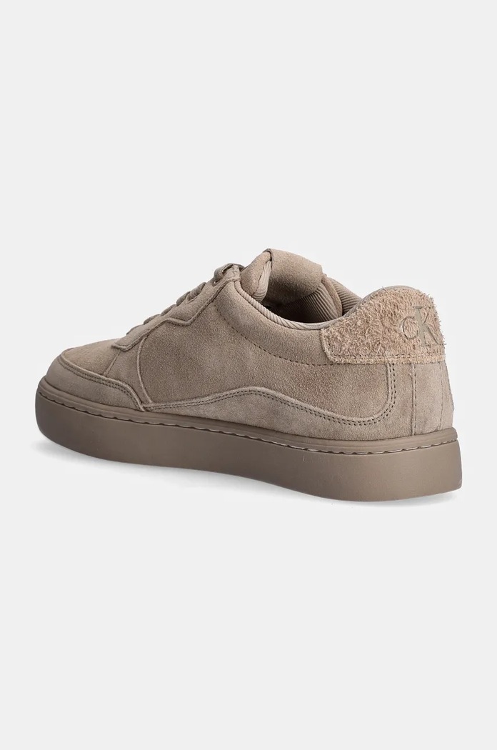 Παπούτσια Σουέτ sneakers Calvin Klein Jeans CLASSIC CUPSOLE ICONIC SNK YM0YM01094 καφέ