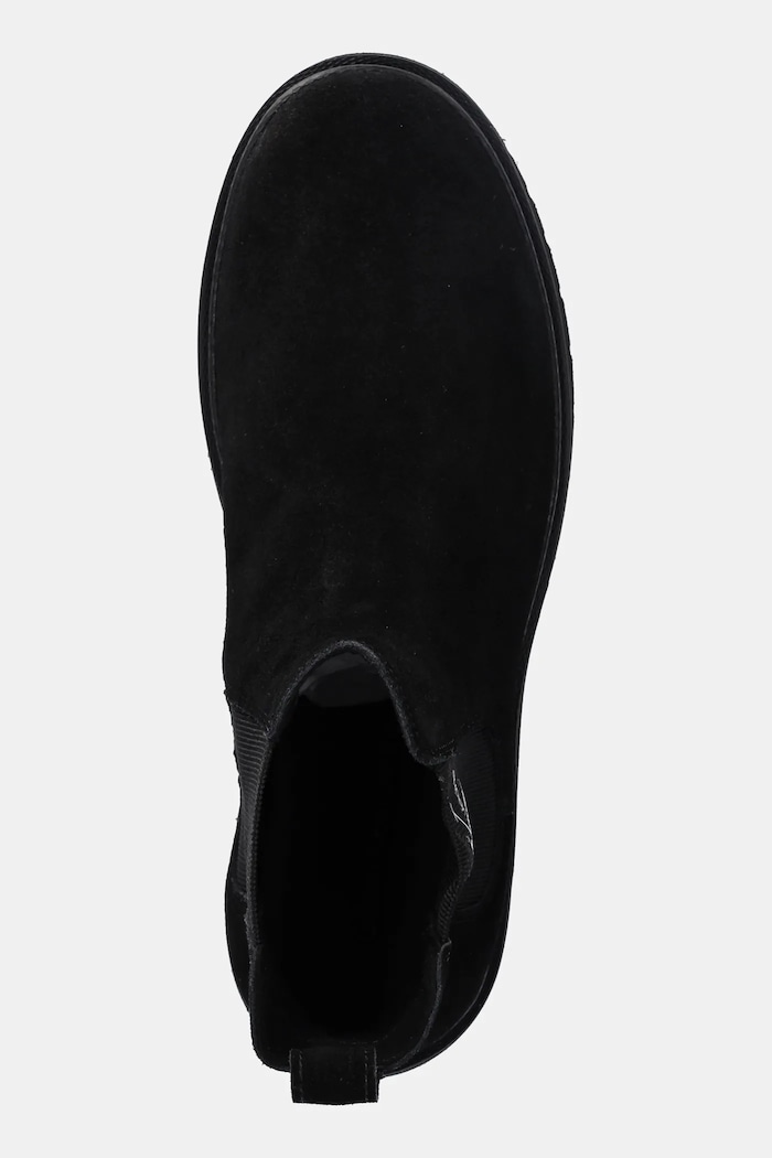 Calvin Klein Jeans sztyblety skórzane EVA BOOT MID CHELSEA ICONIC DR czarny YM0YM01080