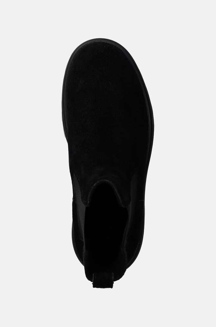 Calvin Klein Jeans sztyblety skórzane LUGGED CHELSEA BOOT HR SU czarny YM0YM01067