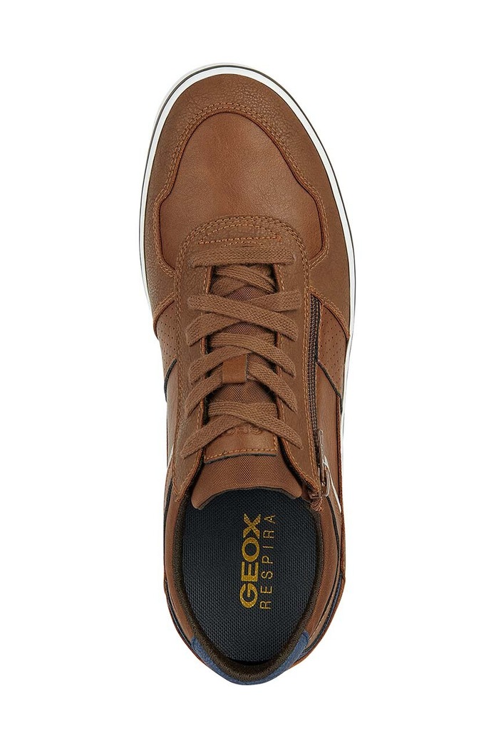 Sneakers boty Geox U ELVER A U45BCA.0PTEK.C6002 hnědá