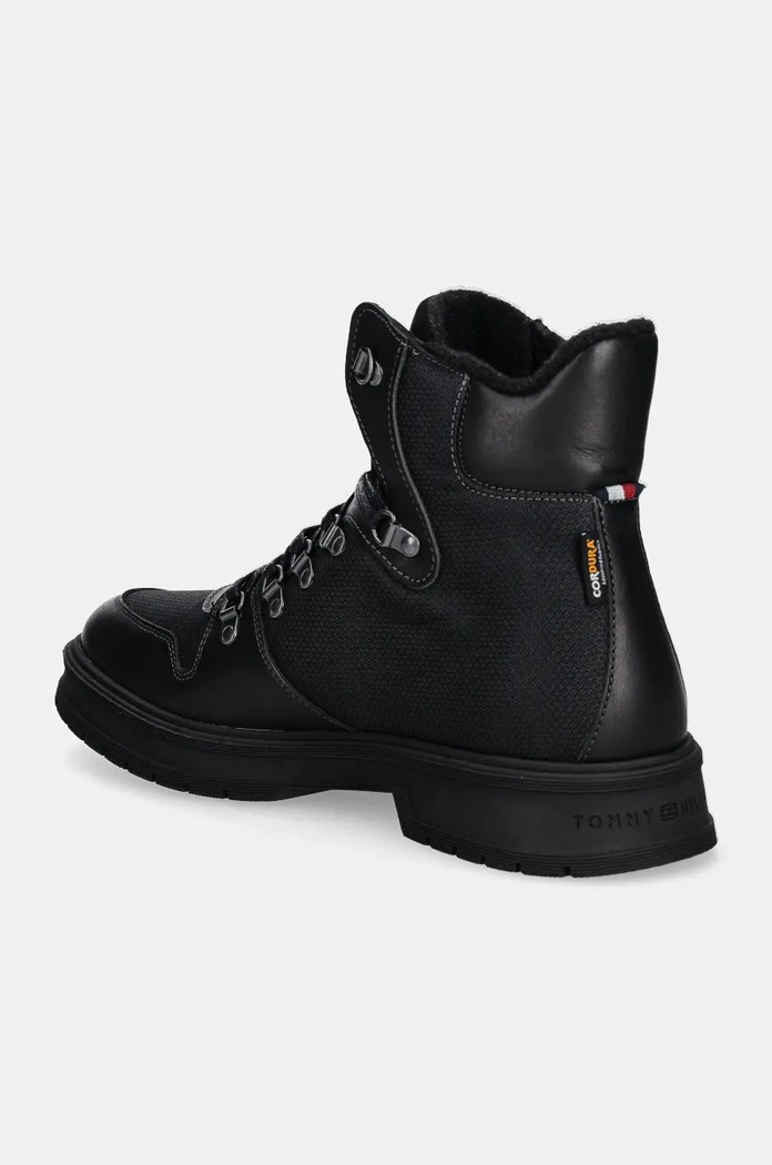 Obuća Cipele Tommy Hilfiger HILFIGER WARM CORDURA MIX BOOT FM0FM05180 crna