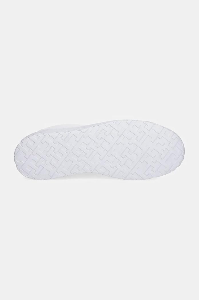 Tommy Hilfiger sneakersy skórzane COURT THICK CUPSOLE LEATHER FM0FM05208 biały