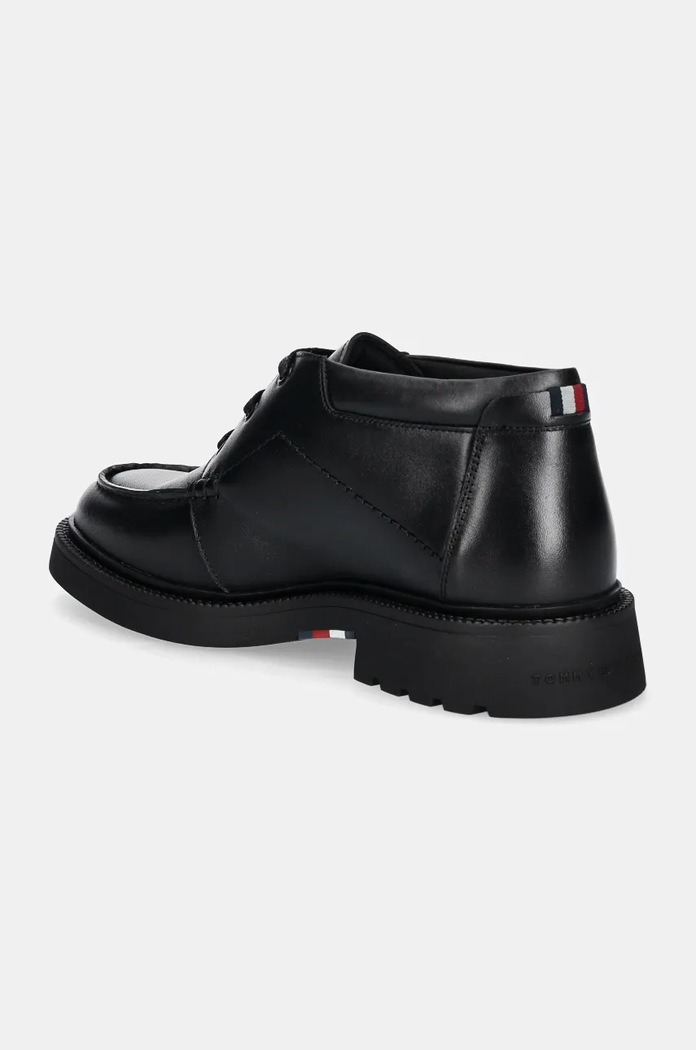 Обувки Кожени половинки обувки Tommy Hilfiger HILFIGER COMFORT LWT LTH M TOE B FM0FM05264 черен