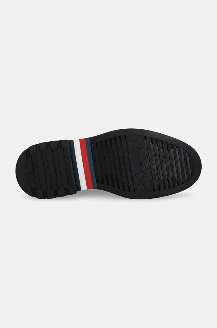 Кожени половинки обувки Tommy Hilfiger HILFIGER COMFORT LWT LTH M TOE B FM0FM05264 черен