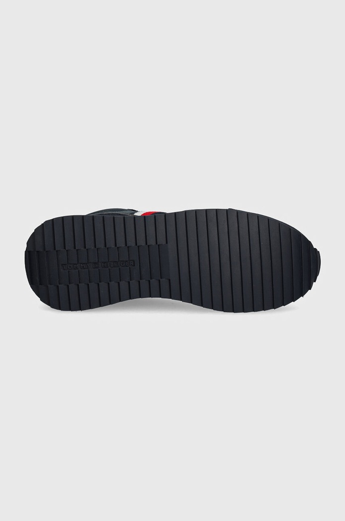 Tommy Hilfiger sneakersy RUNNER EVO MIX BLOCK FM0FM05298 granatowy