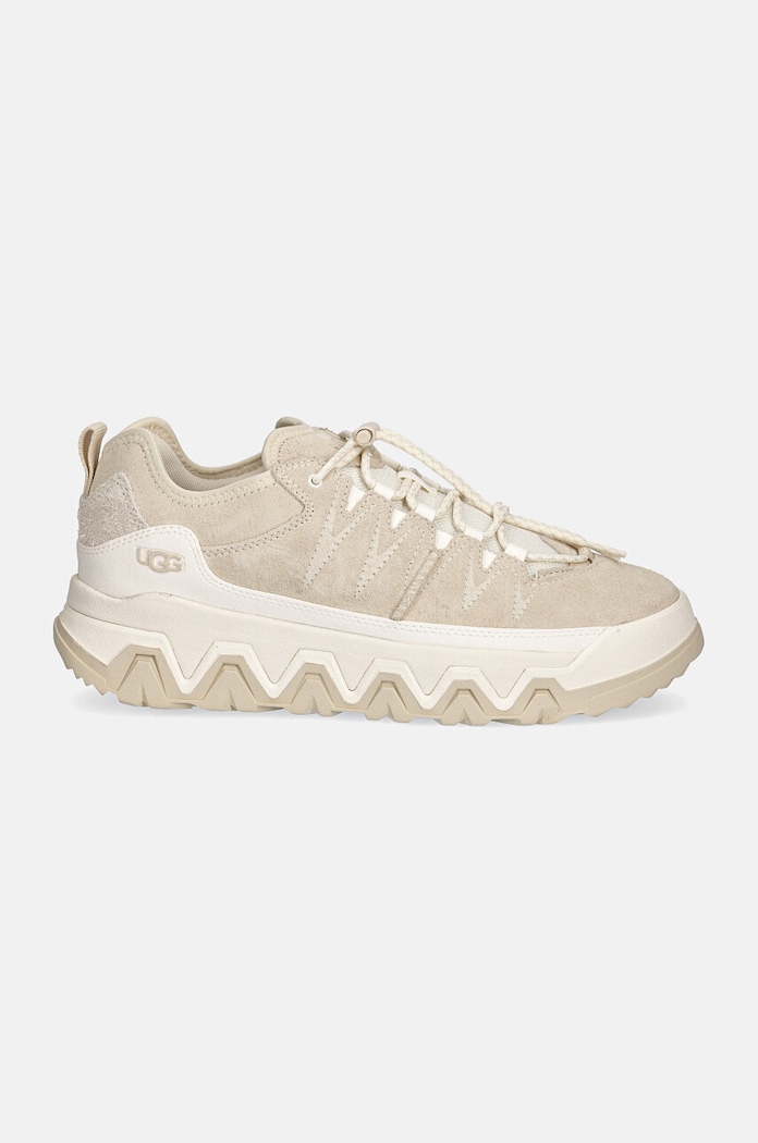 UGG sneakers din piele intoarsă Captrail Low 1158252.LHB bej AW24