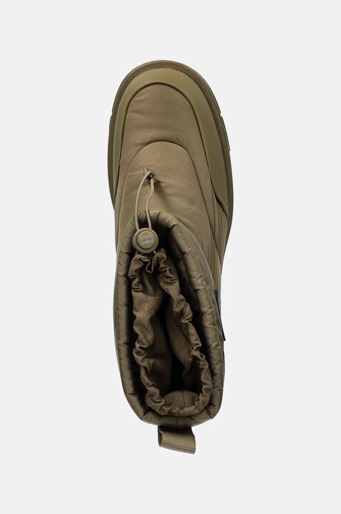 Sněhule Tommy Jeans TJM SNOW BOOT zelená EM0EM01449