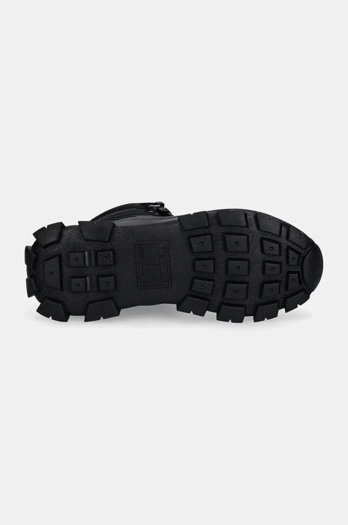 Kotníkové boty Tommy Jeans TJM URBAN HIBRYD BOOT EM0EM01489 černá