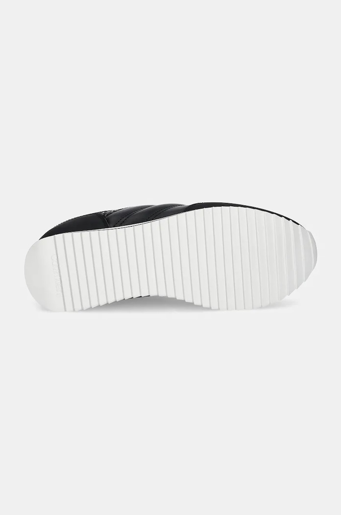 Tenisky Calvin Klein LOW TOP LACE UP REPR MONO HM0HM01595 čierna