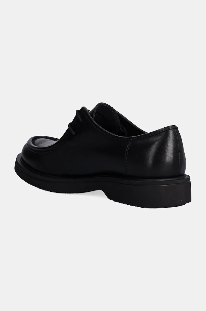 Obuv Kožené poltopánky Camper Norman K100999.001 čierna