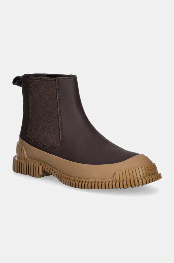 Kožne gležnjače Camper Pix casual smeđa K300252.028