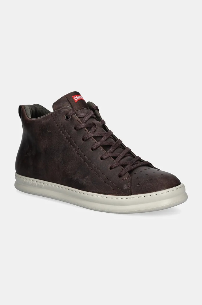 Camper sneakersy Runner Four nubuk brązowy K300347.012