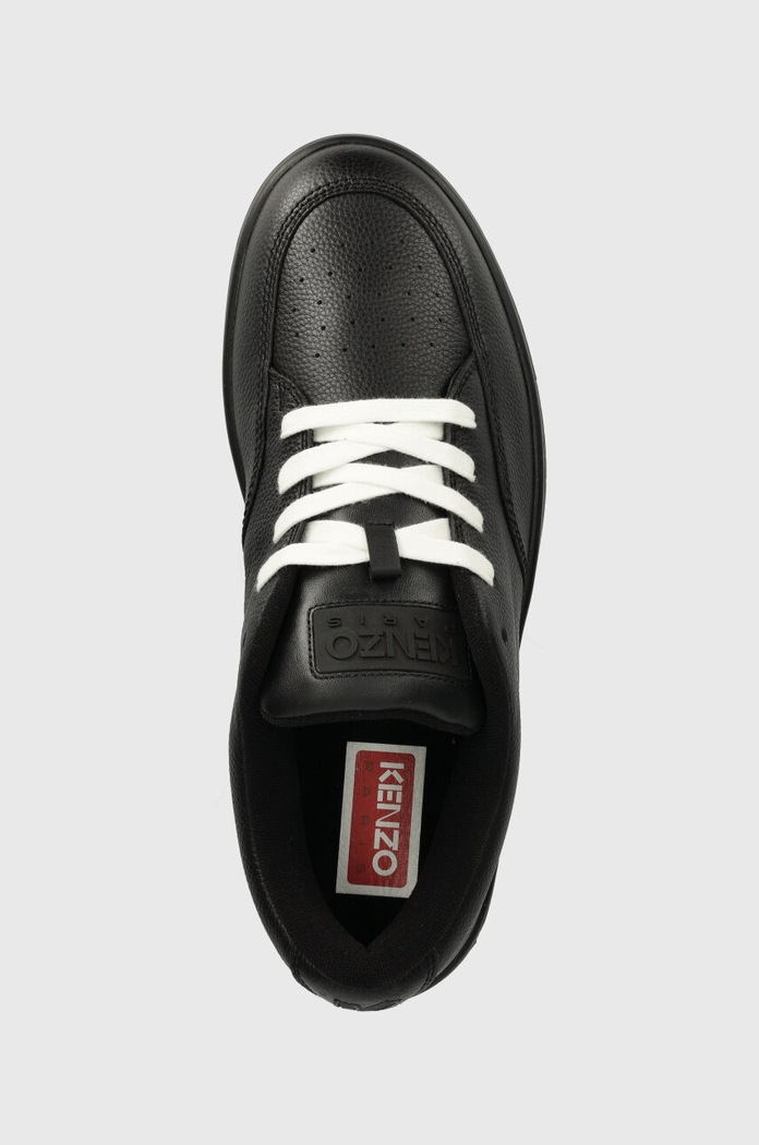 Kenzo bőr sportcipő Dome Low Top Sneakers fekete FD65SN061L53.99