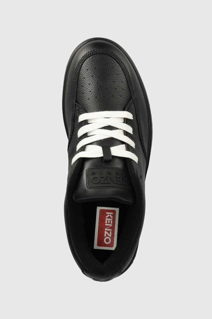 Kenzo bőr sportcipő Dome Low Top Sneakers fekete FD65SN061L53.99