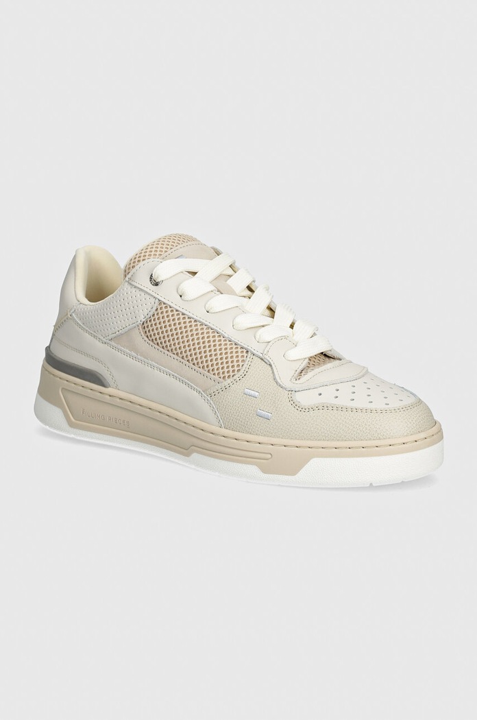 Filling Pieces sneakersy skórzane Cruiser Crumbs tekstylny beżowy 64427541890