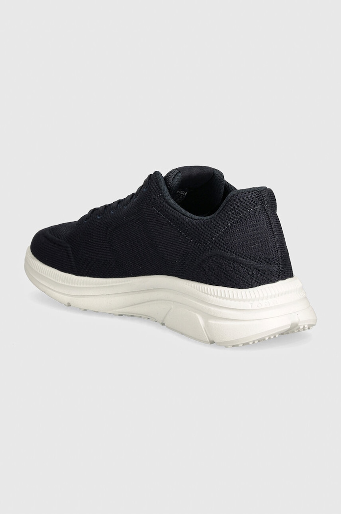 Obuv Tenisky Tommy Hilfiger MODERN RUNNER KNIT EVO ESS FM0FM05245 tmavomodrá