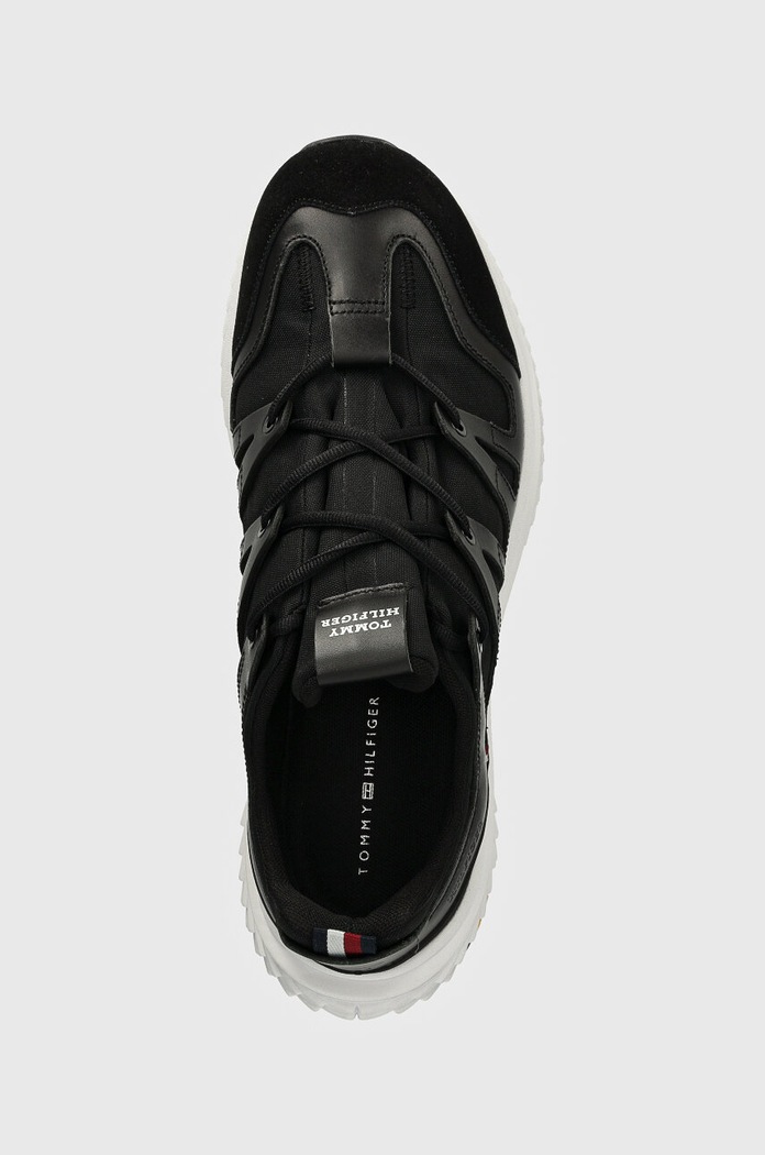 Tenisice Tommy Hilfiger TECH RUNNER CRAFT VIBRAM crna FM0FM05133
