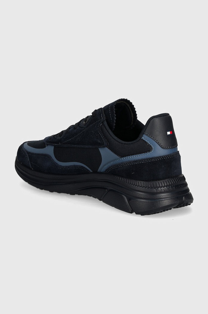 Obuwie Tommy Hilfiger sneakersy MODERN RUNNER TECH PRINT FM0FM05123 granatowy