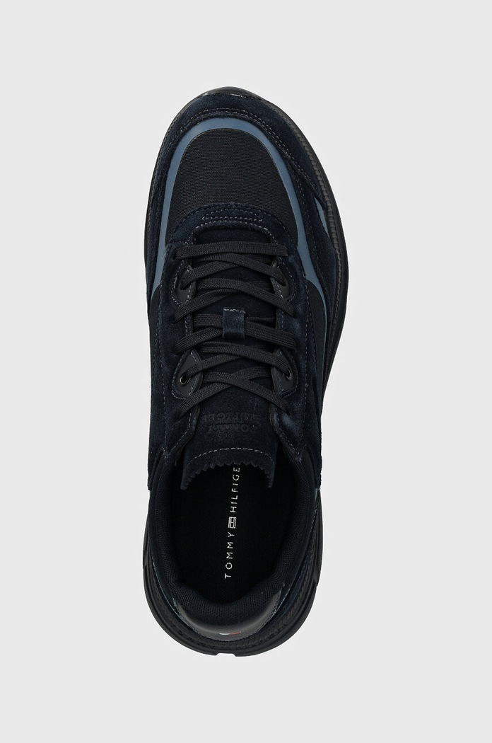 Tommy Hilfiger sneakersy MODERN RUNNER TECH PRINT granatowy FM0FM05123