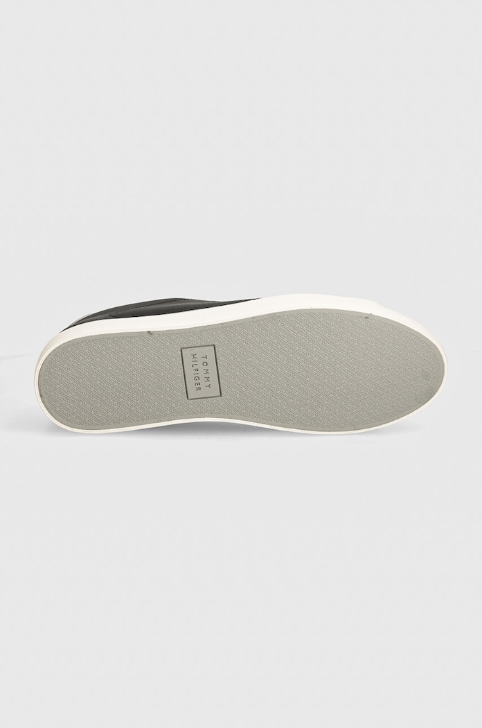 Sneakers boty Tommy Hilfiger TH HI VULC LOW CORE SEASONAL FM0FM05110 černá