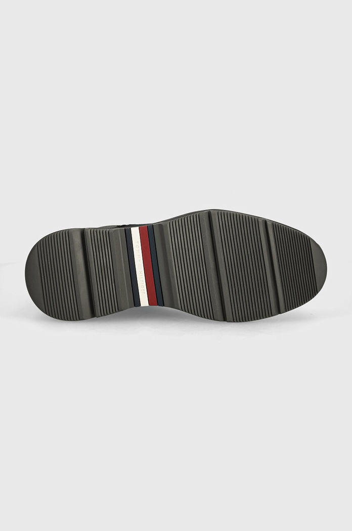 Tommy Hilfiger buty HILIFGER NUBUCK HYBRID CHUKKA FM0FM05108 czarny